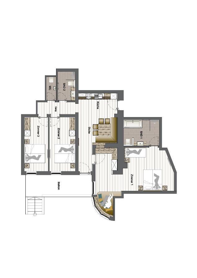 Hotel-Appartement Ferienhof Gerlos Dış mekan fotoğraf
